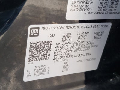 2024 Chevrolet Silverado 1500 Custom