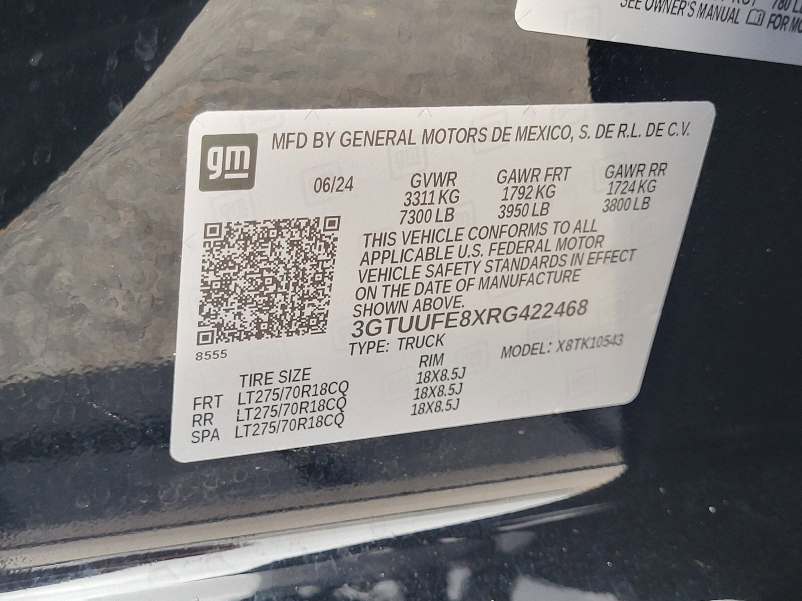 2024 GMC Sierra 1500 AT4X