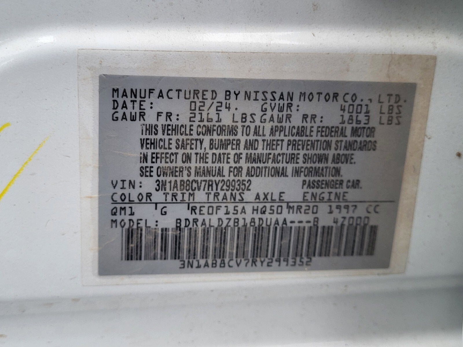 2024 Nissan Sentra SV