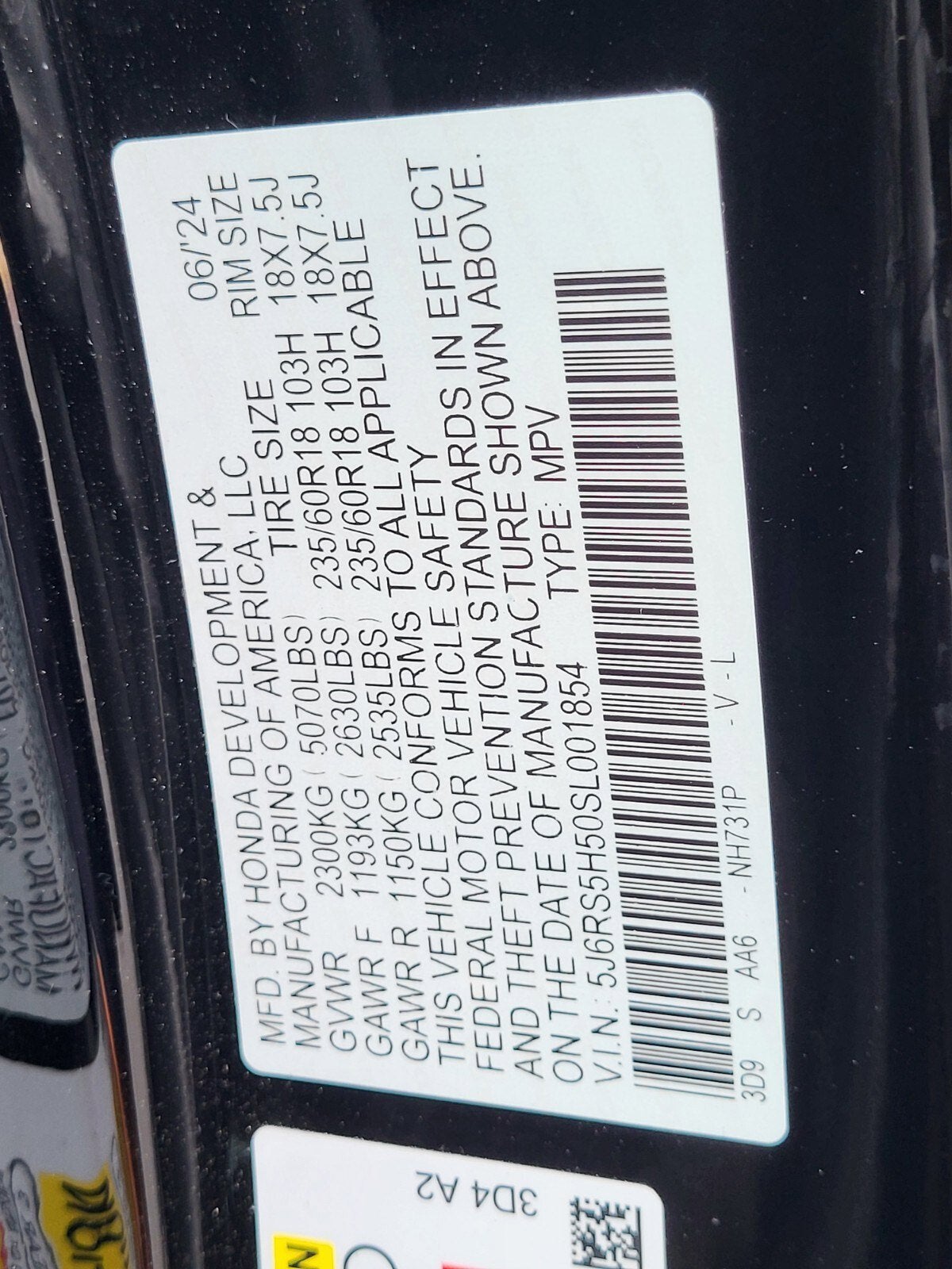 2025 Honda CR-V Hybrid Sport