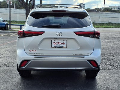 2020 Toyota Highlander Platinum
