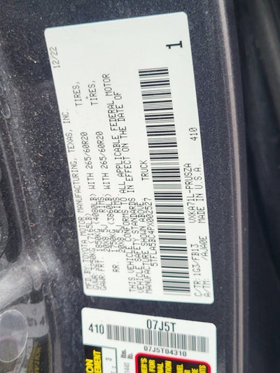 2023 Toyota Tundra 2WD SR5