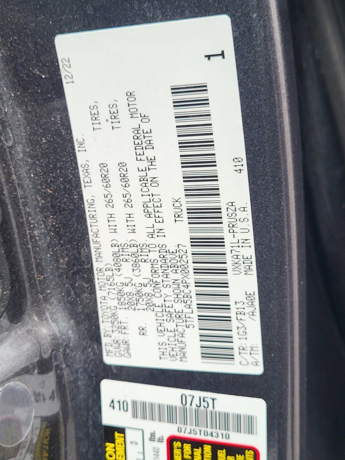 2023 Toyota Tundra 2WD SR5