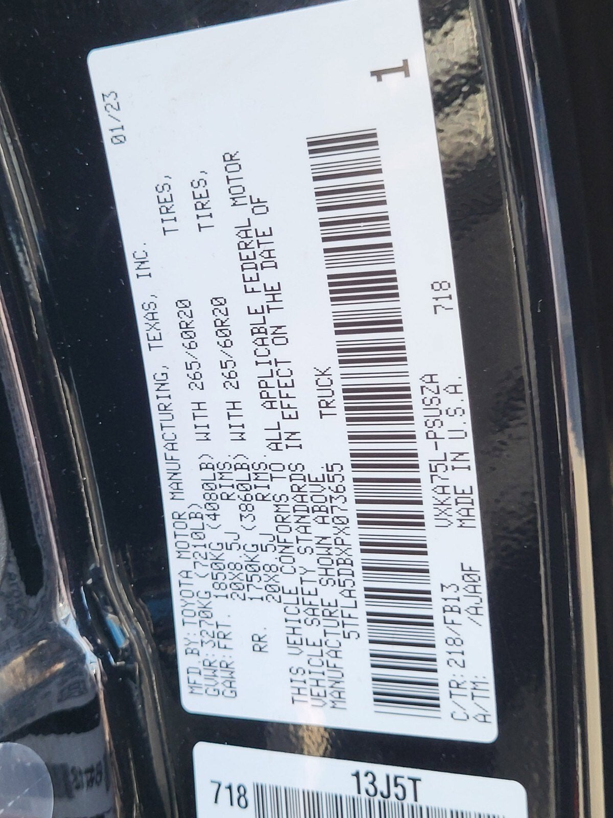 2023 Toyota Tundra 4WD SR5