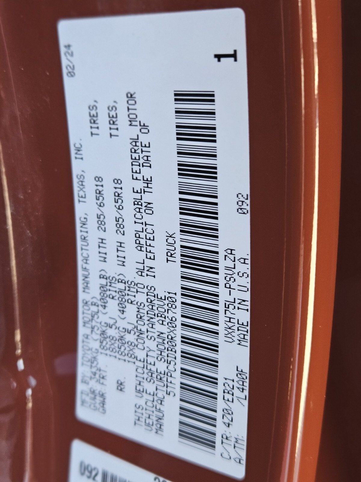 2024 Toyota Tundra 4WD TRD Pro Hybrid