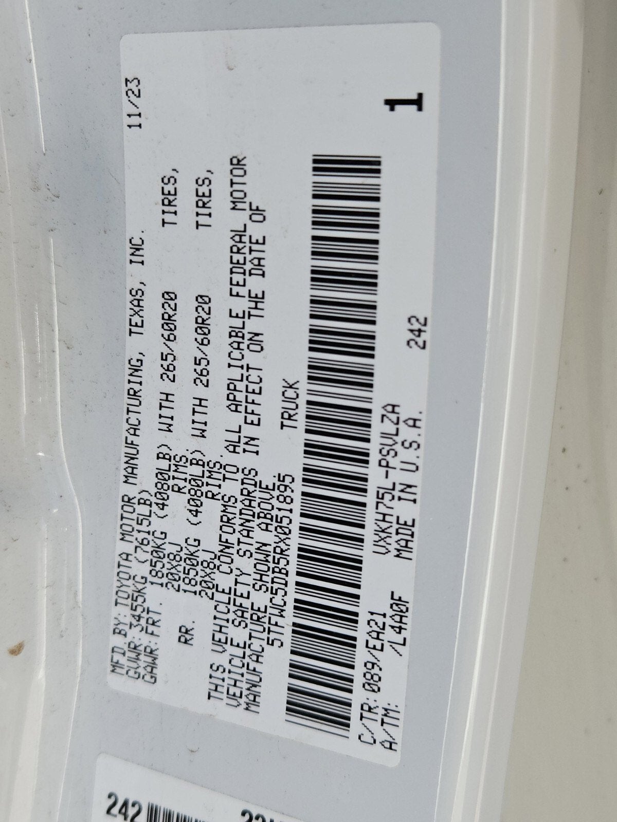 2024 Toyota Tundra 4WD Hybrid