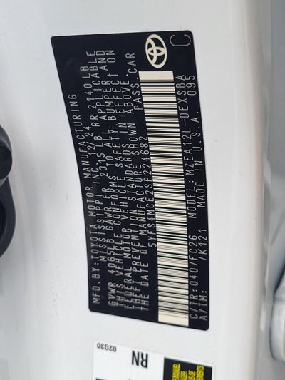 2025 Toyota Corolla SE