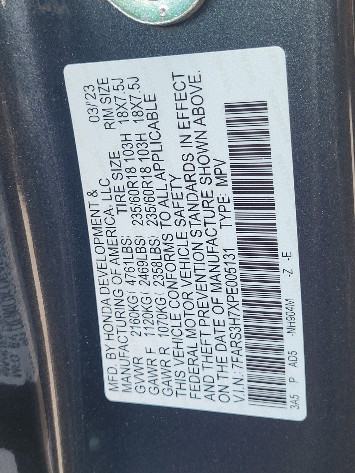 2023 Honda CR-V EX-L