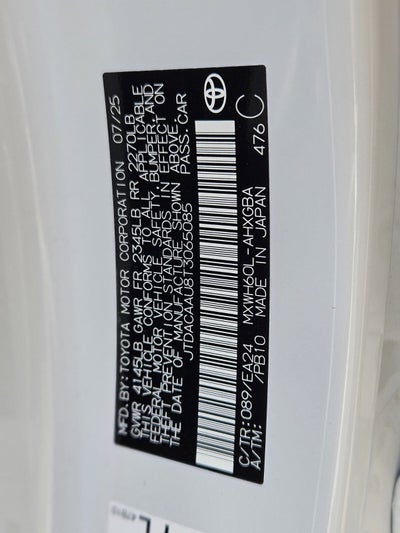 2026 Toyota Prius Nightshade