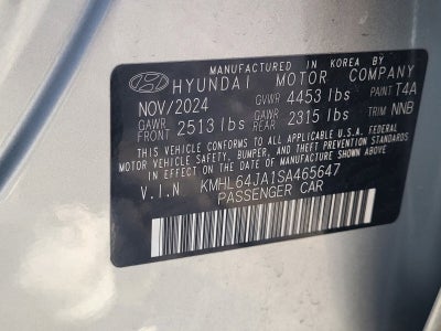 2025 Hyundai Sonata SEL