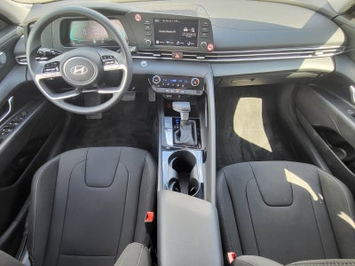 2026 Hyundai Elantra Hybrid Blue