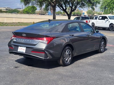 2026 Hyundai Elantra Hybrid Blue