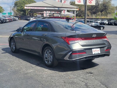 2026 Hyundai Elantra Hybrid Blue