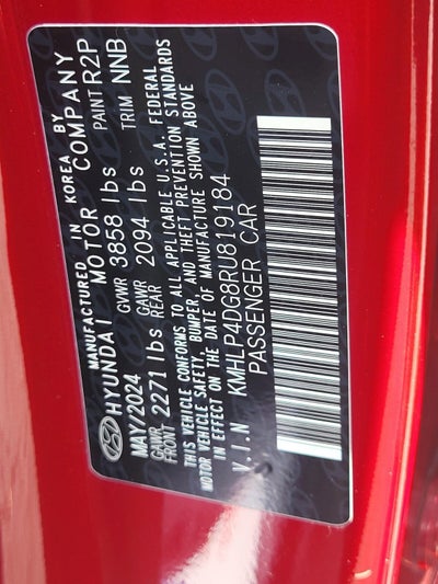 2024 Hyundai Elantra Limited