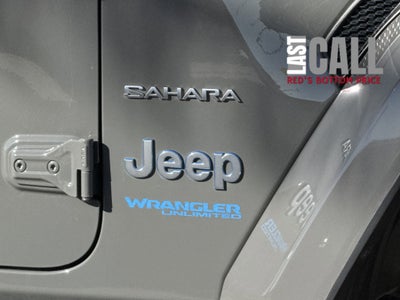 2022 Jeep Wrangler 4xe UnLimited Sahara