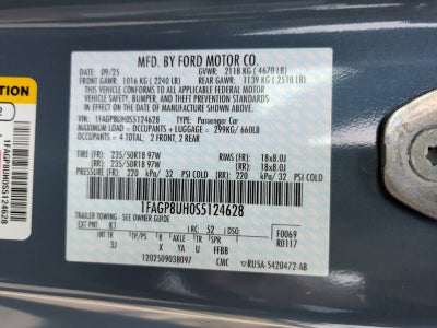 2025 Ford Mustang EcoBoost Premium Convertible
