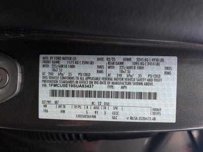 2025 Ford Escape PHEV