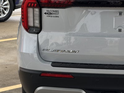 2025 Ford Explorer Platinum
