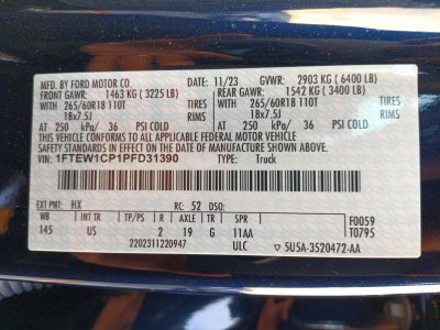 2023 Ford F-150 Lariat