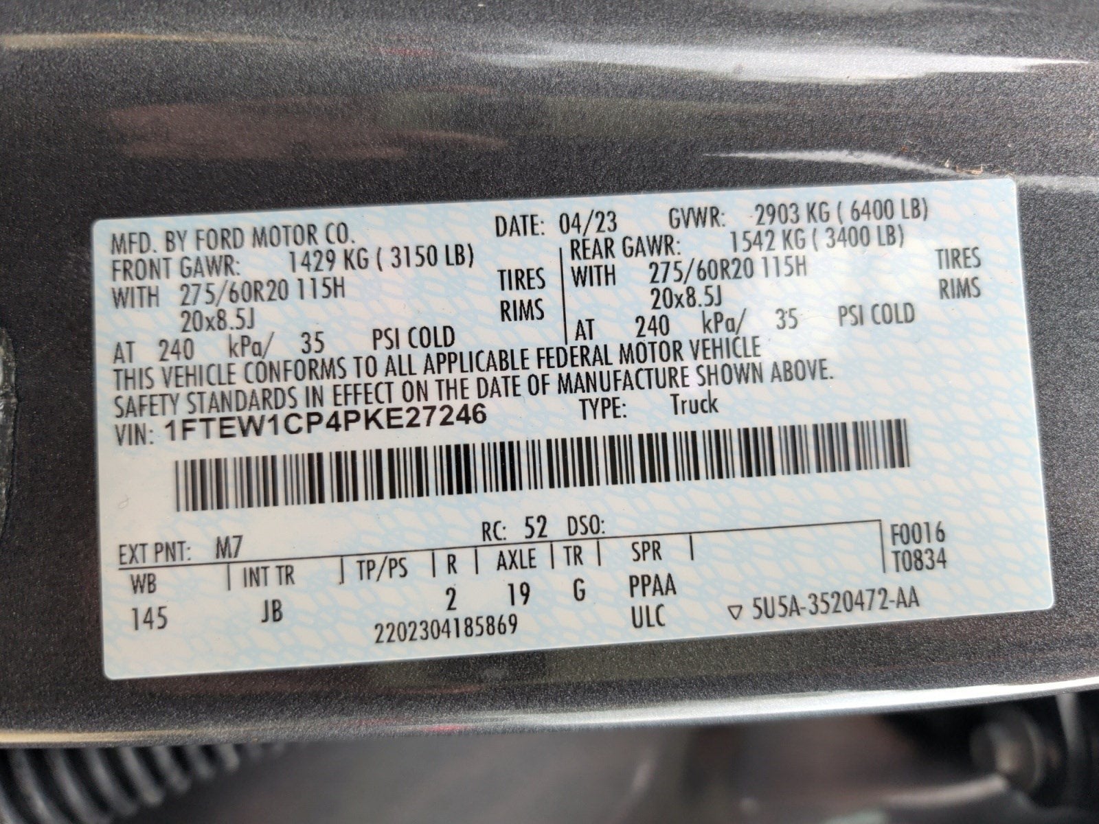 2023 Ford F-150 XL