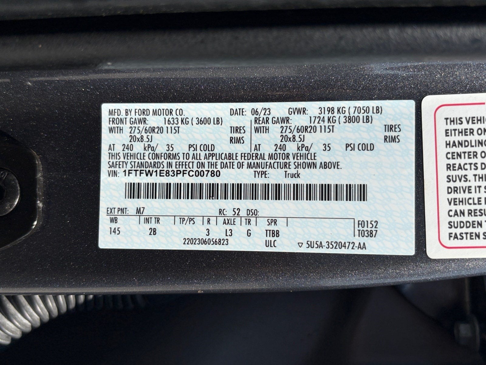 2023 Ford F-150 Lariat