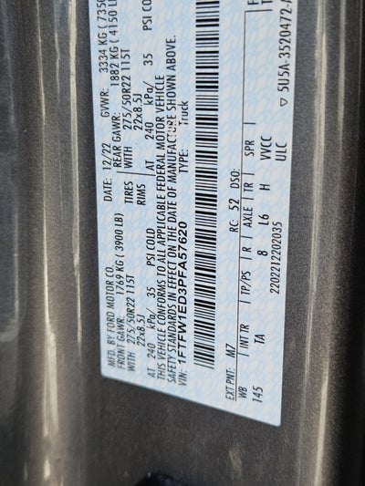 2023 Ford F-150 Limited