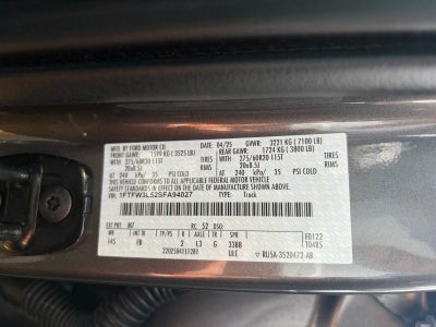 2025 Ford F-150 XLT