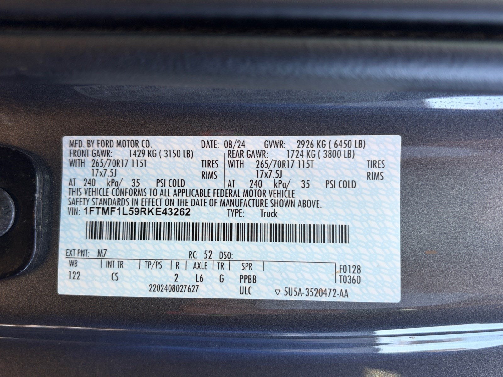 2024 Ford F-150 XL