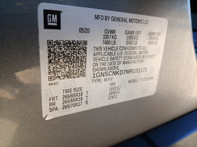 2021 Chevrolet Tahoe LT