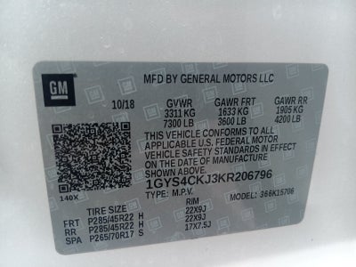 2019 Cadillac Escalade Premium Luxury