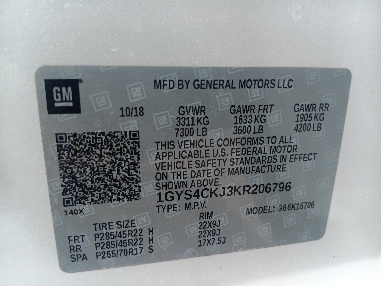 2019 Cadillac Escalade Premium Luxury