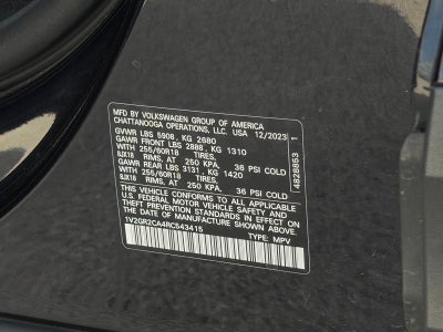 2024 Volkswagen Atlas 2.0T Peak Edition SEL