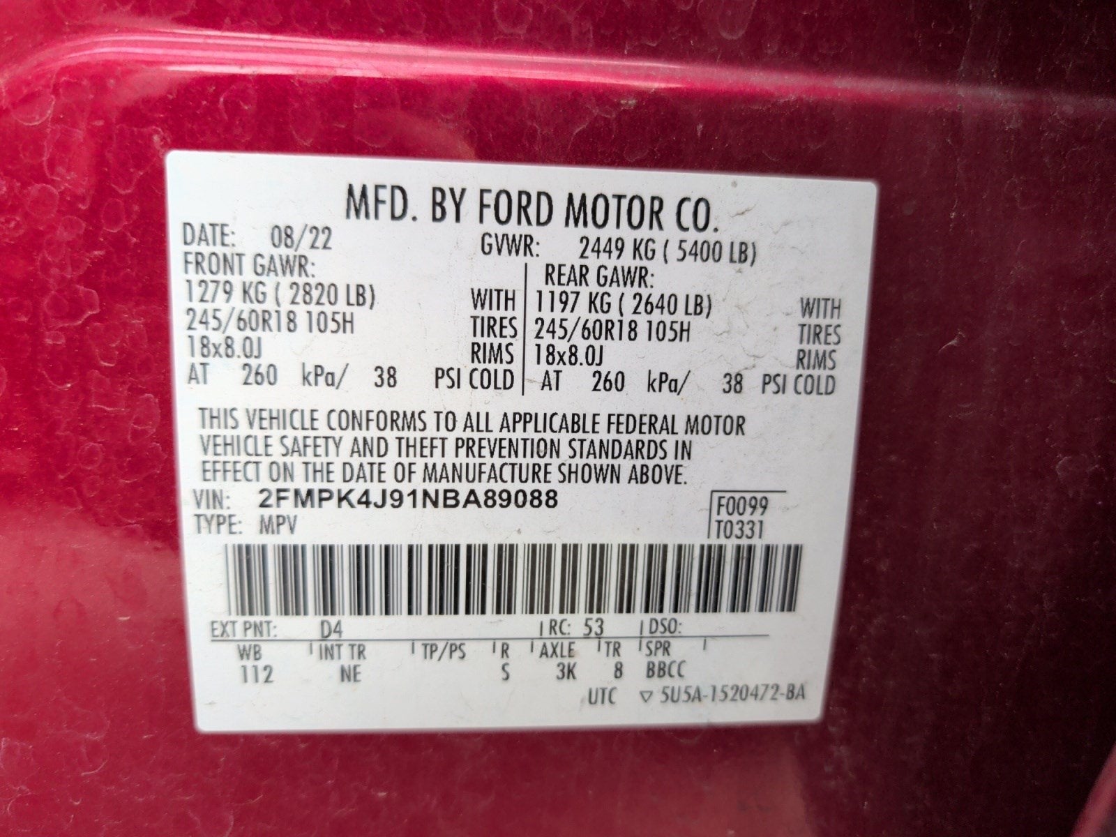 2022 Ford Edge SEL