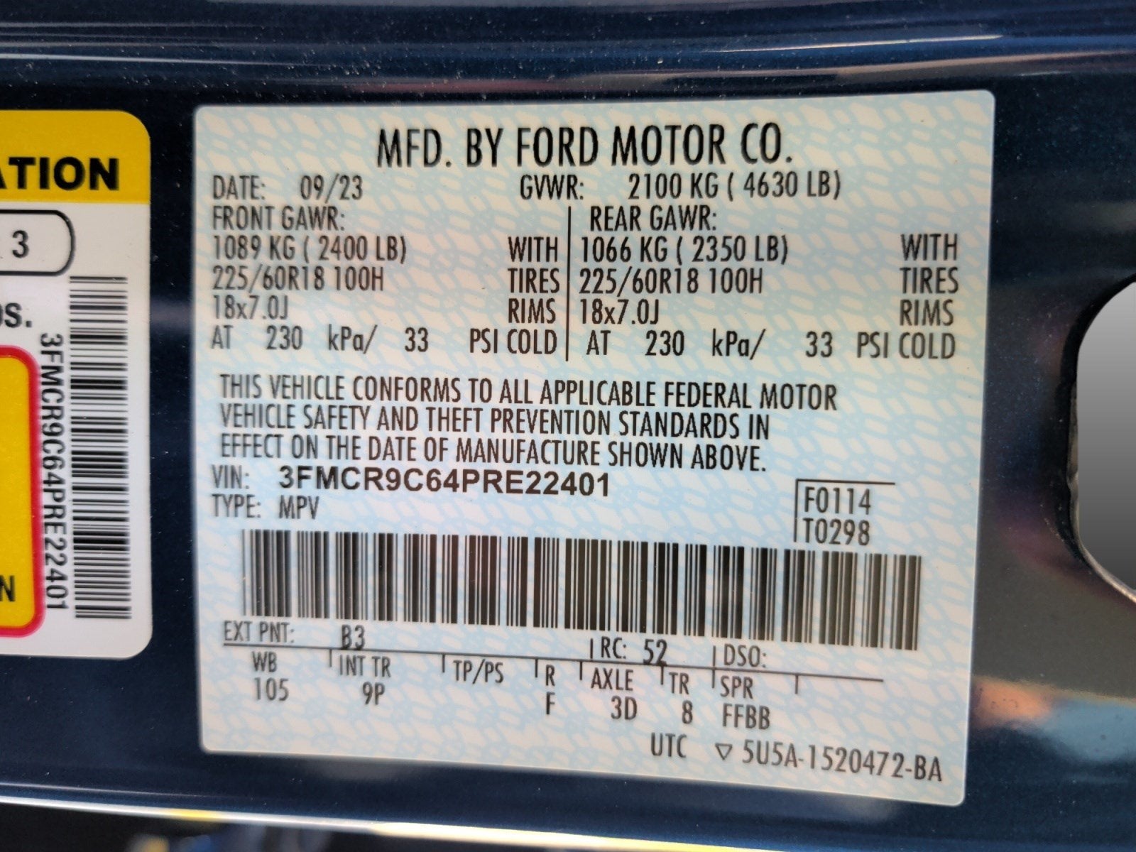 2023 Ford Bronco Sport Outer Banks