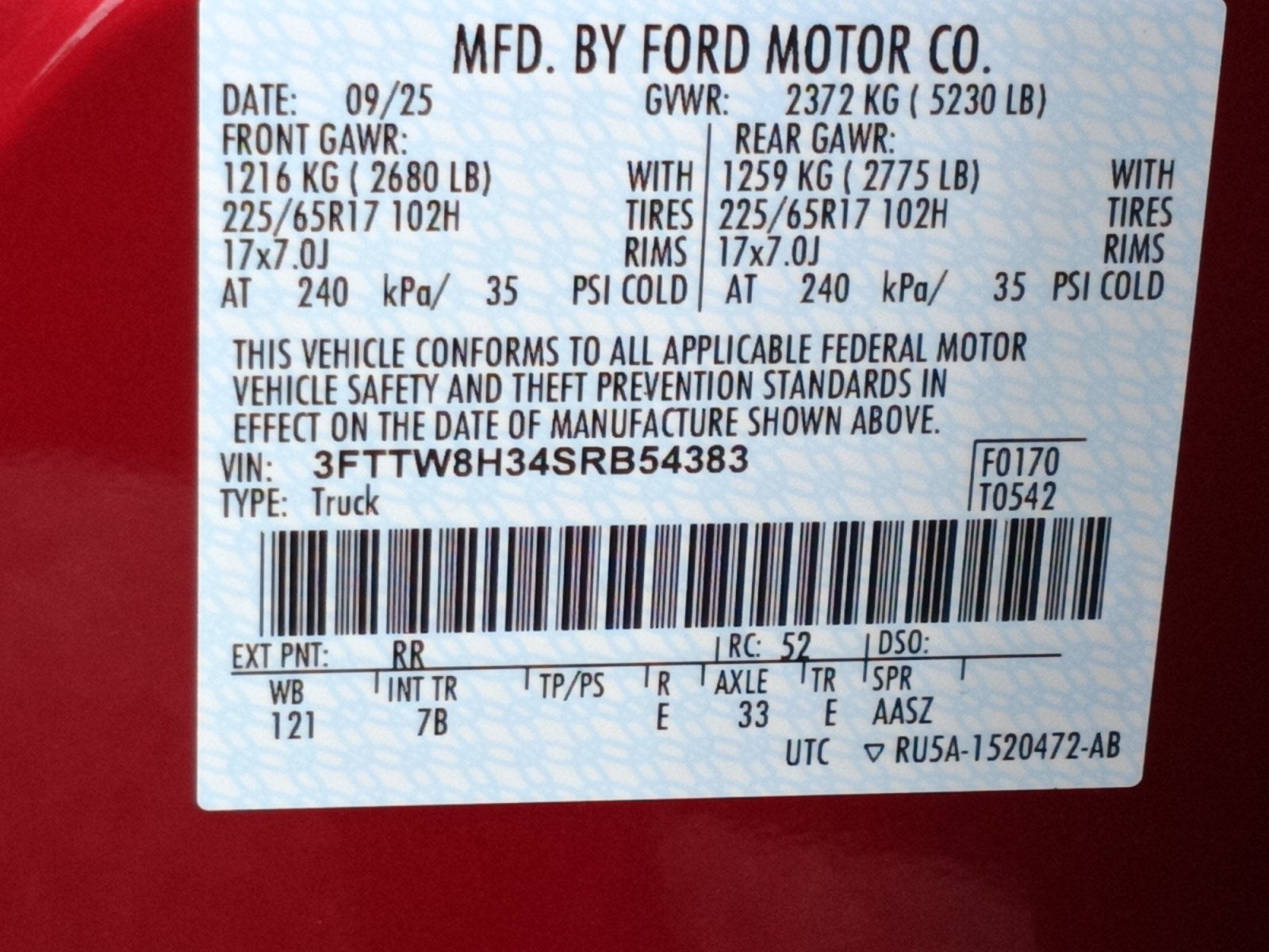 2025 Ford Maverick XLT