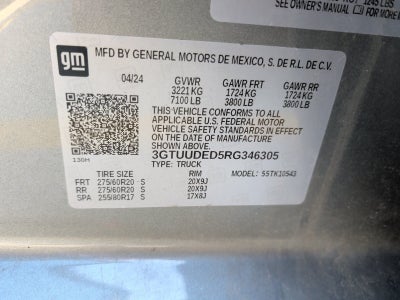 2024 GMC Sierra 1500 SLT