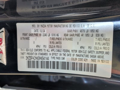 2025 Mazda MAZDA3 Preferred
