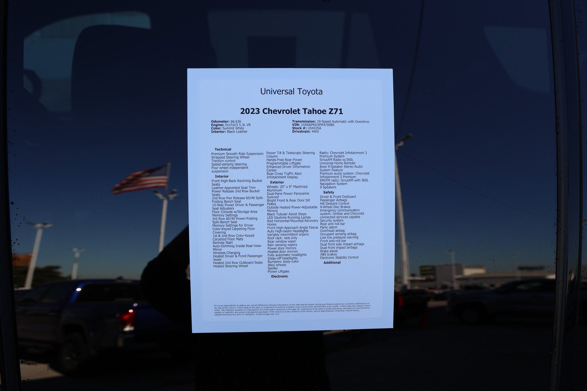 2023 Chevrolet Tahoe Z71