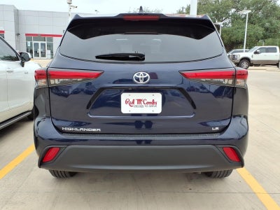 2023 Toyota Highlander LE