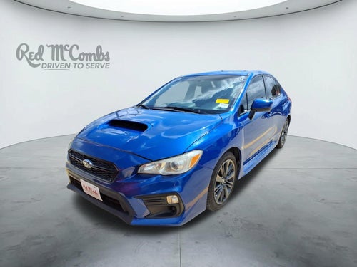2018 Subaru WRX 4DR SDN MT