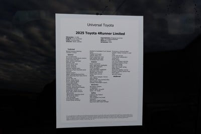 2025 Toyota 4Runner SR5